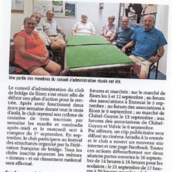 20260827 message BCR President - rentrée bridge